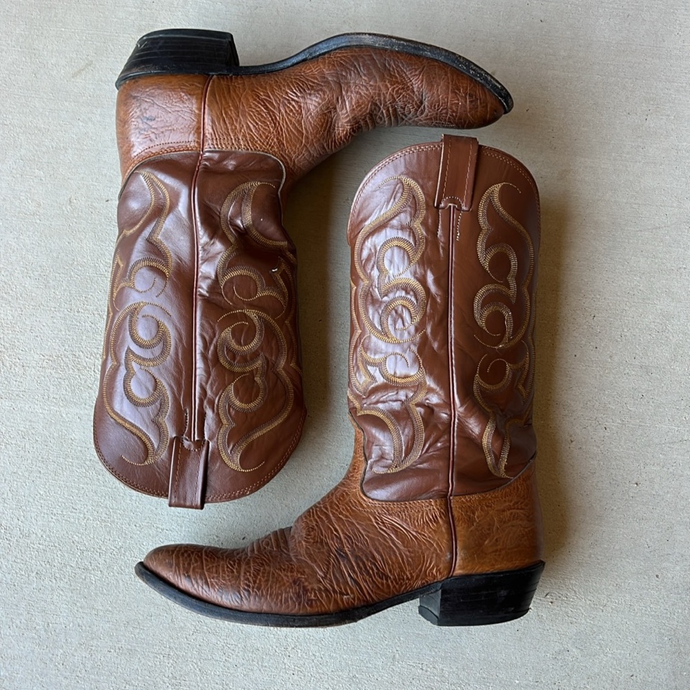 Brown Western Cowboy Boots